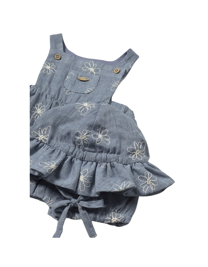 Bluestone Overall Set with Hat
