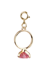 High Intencity Corporation CHARM IT! CHARM IT! Gold Heart Ring Charm