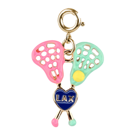 CHARM IT! Gold Lacrosse Charm