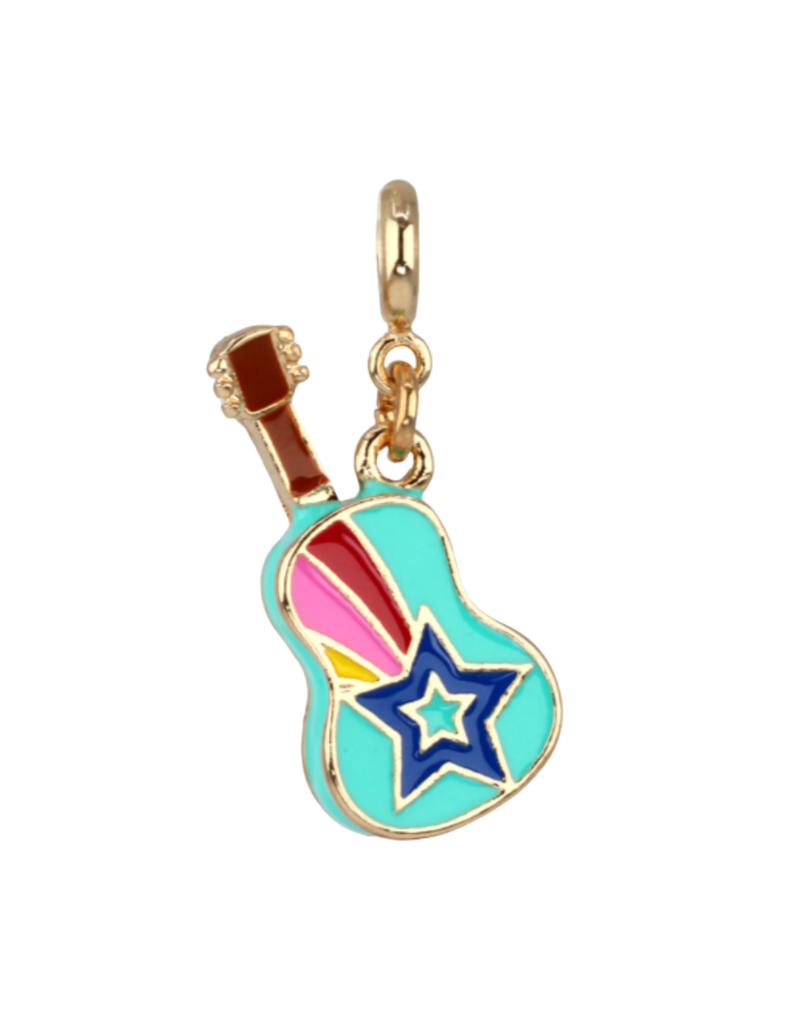 High Intencity Corporation CHARM IT! CHARM IT! Gold Rebel Girls Guitar Charm