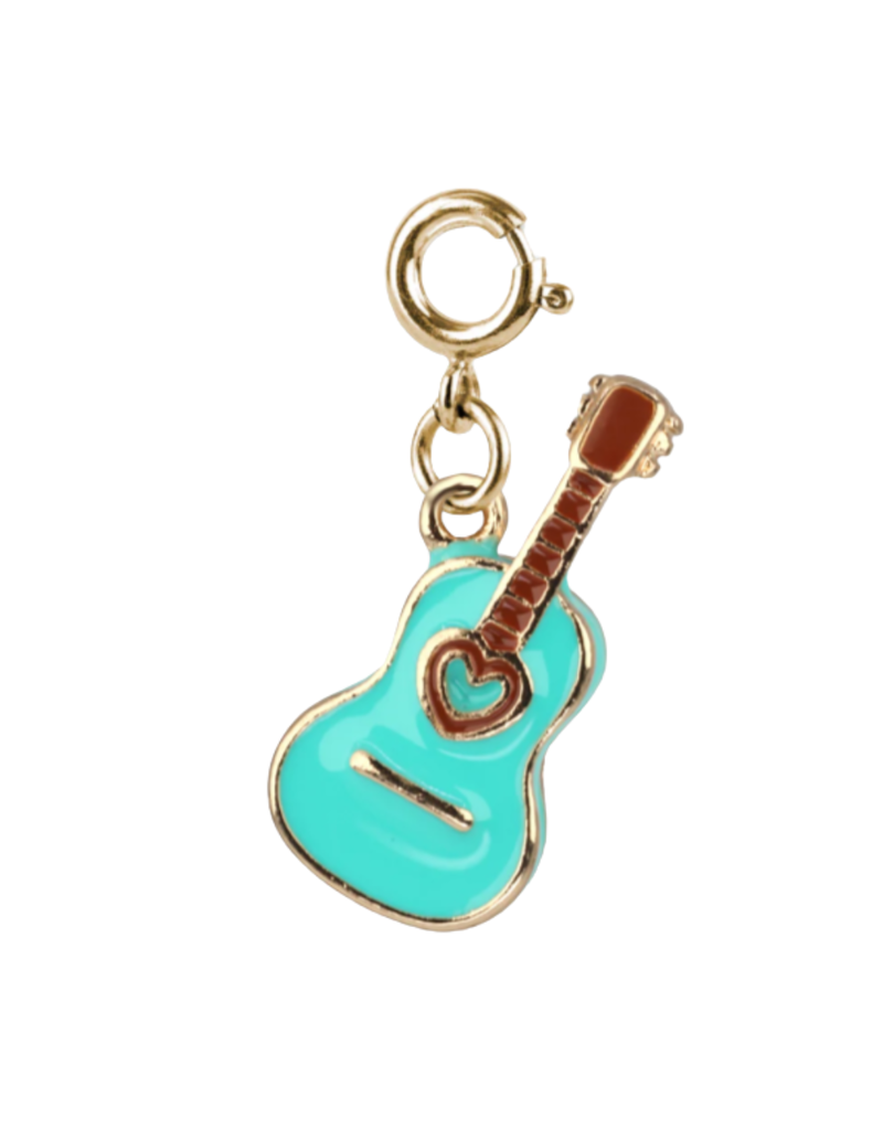High Intencity Corporation CHARM IT! CHARM IT! Gold Rebel Girls Guitar Charm
