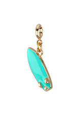 High Intencity Corporation CHARM IT! CHARM IT! Gold Rebel Girls Surfboard Charm