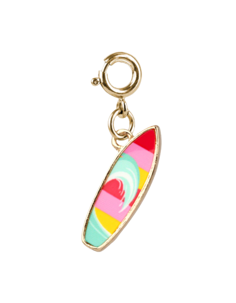 High Intencity Corporation CHARM IT! CHARM IT! Gold Rebel Girls Surfboard Charm
