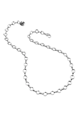High Intencity Corporation CHARM IT! CHARM IT! Silver Chain Choker Necklace