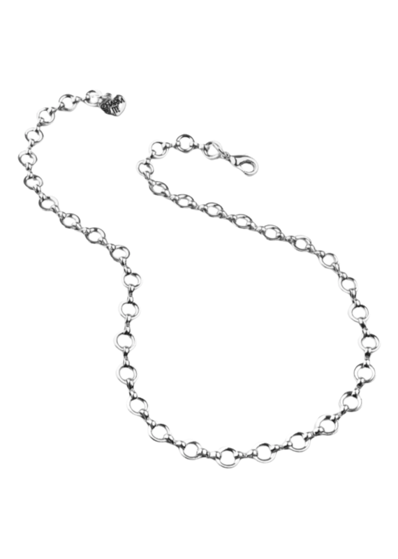 High Intencity Corporation CHARM IT! CHARM IT! Silver Chain Choker Necklace