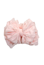 rockin royalty Sweet Pink Ruffled Headband