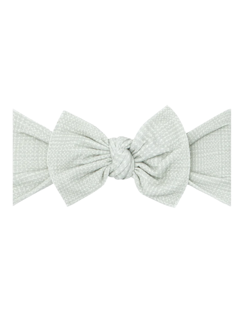 Baby Bling Printed Knot Natural Grid Willow