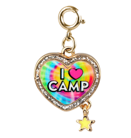 CHARM IT! Gold I Love Camp Charm