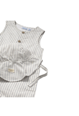 Natural Romper with Hat