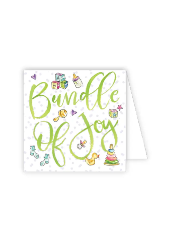 Bundle Of Joy Baby Icons Card