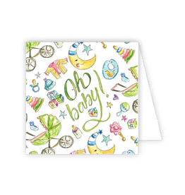 RosanneBeck Oh Baby! Baby Icons Green Card