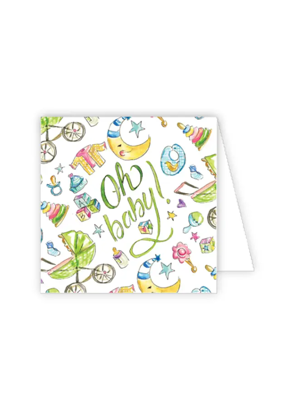 Oh Baby! Baby Icons Green Card
