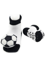 Boogie Toes Soccer Rattle Socks 0-12m