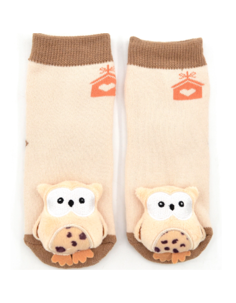Liventi Wise Owl Rattle Sock 0-12m
