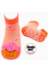 Liventi Sweet Cupcake Rattle Socks 0-12m