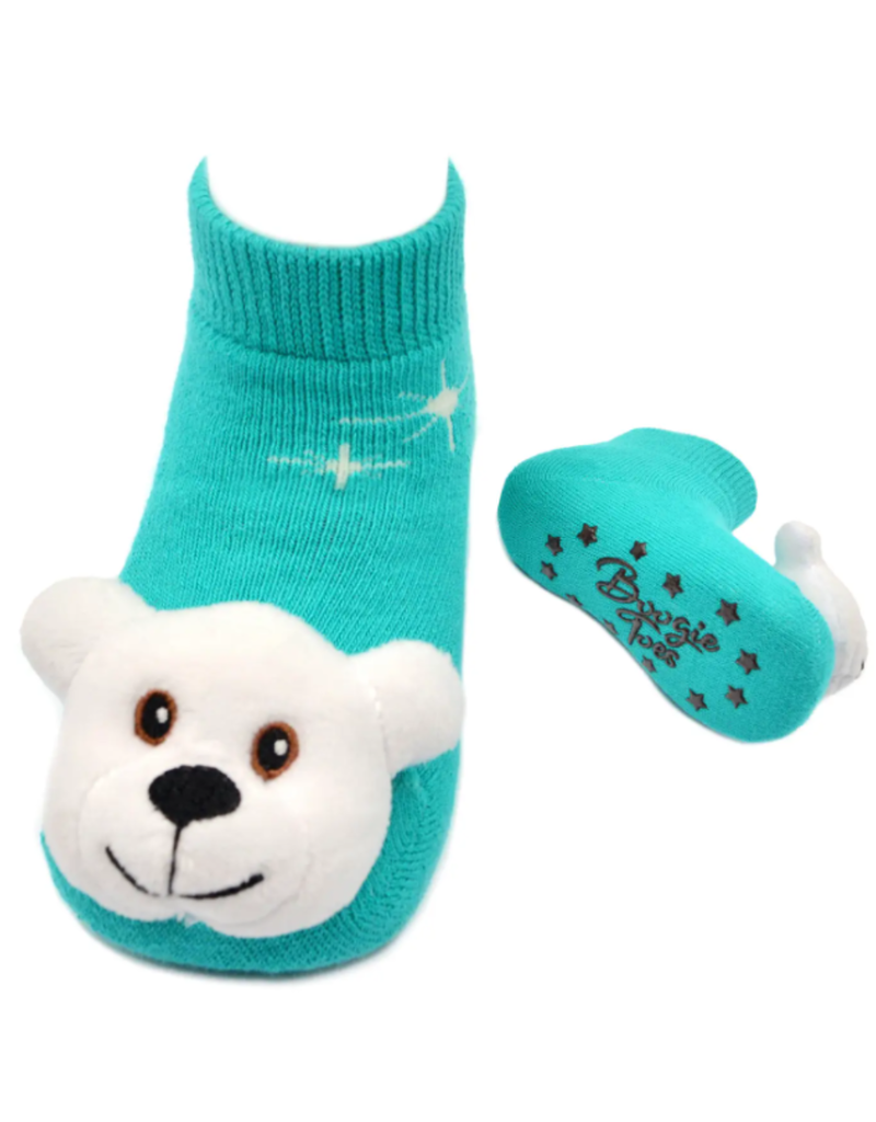 Liventi Polar Bear Rattle Sock 0-12m