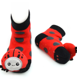 Ladybug Rattle Sock 0-12m
