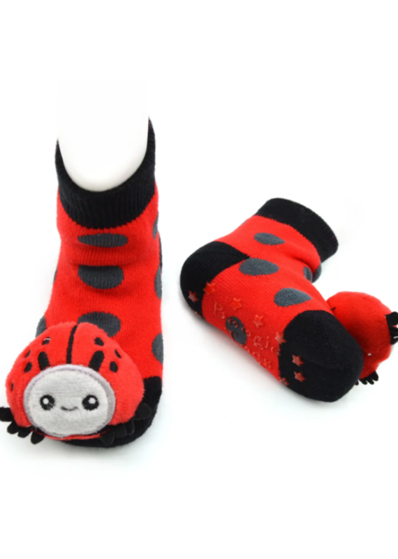 Ladybug Rattle Sock 0-12m