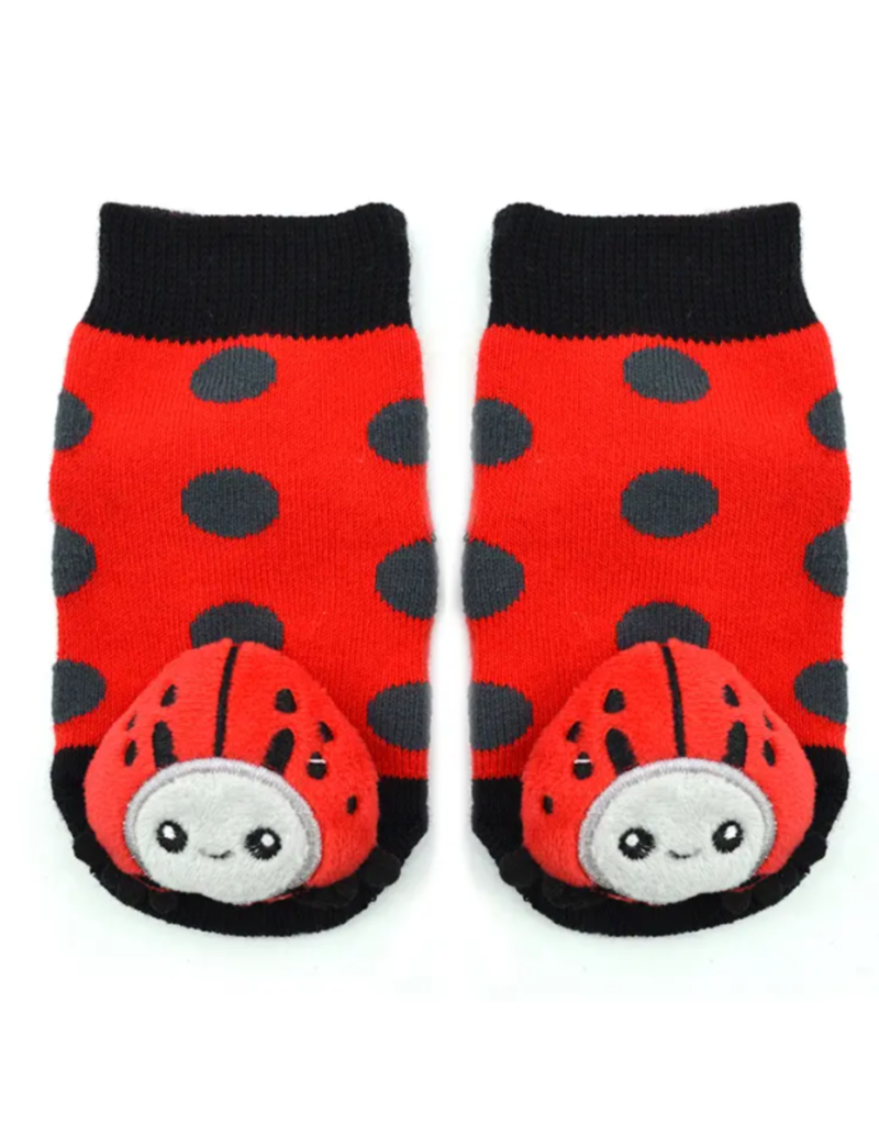 Ladybug Rattle Sock 0-12m