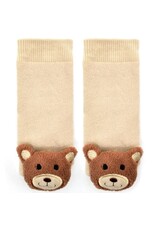 Teddy Bear Rattle Socks 0-12m