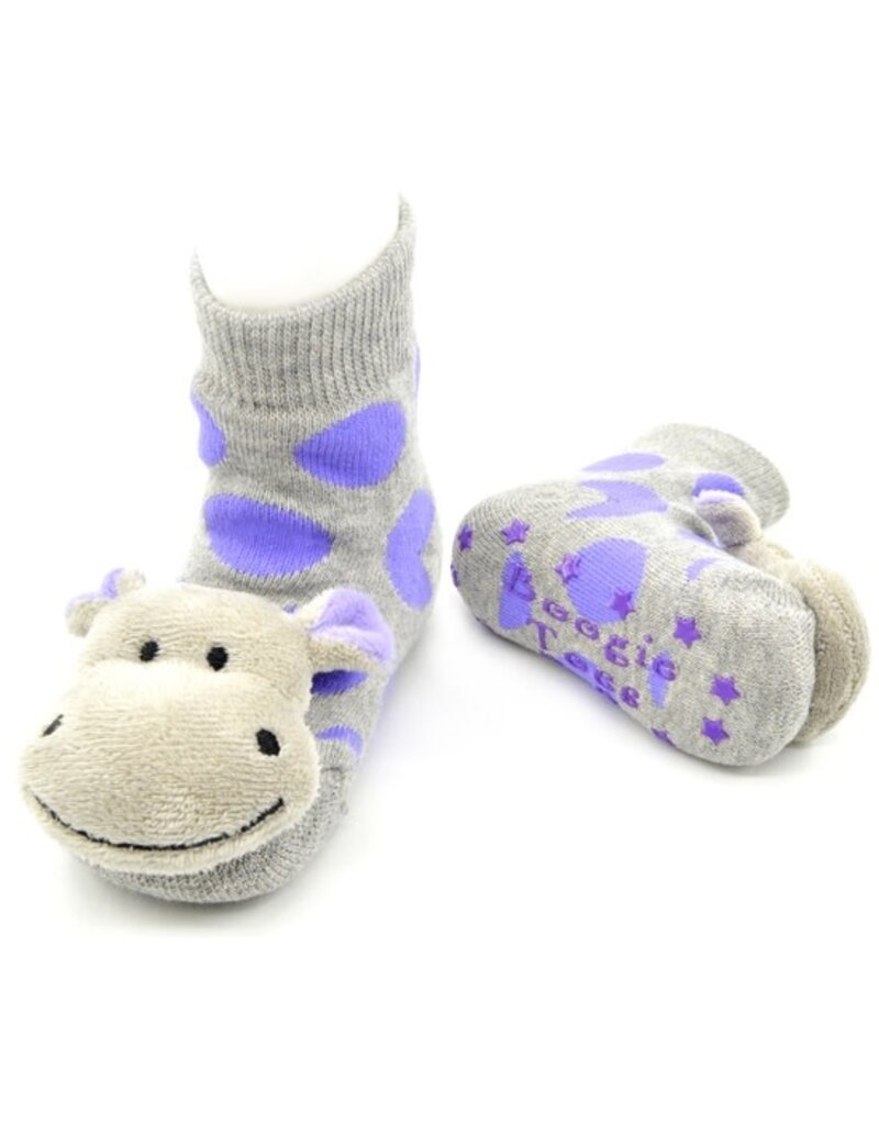 Liventi Happy Hippo Rattle Socks 0-12m
