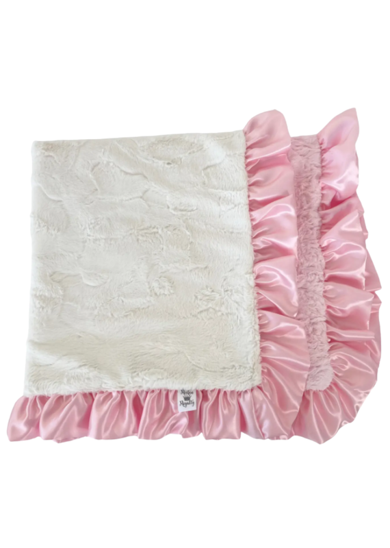 rockin royalty Girly Girl Luxe Cuddle Blanket
