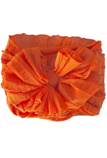 rockin royalty Orange Ruffled Headband
