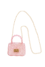 Clear Jelly Purse Pink
