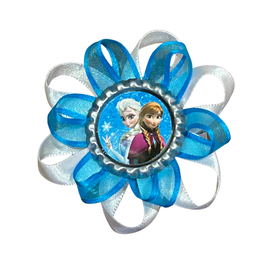 Anna and Elsa Ribbon Bow
