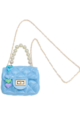sparkle sister Heart Charm Purse Blue
