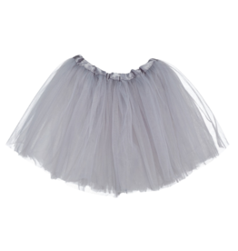 Hairbow Center Tutu Toddler Girl Silver