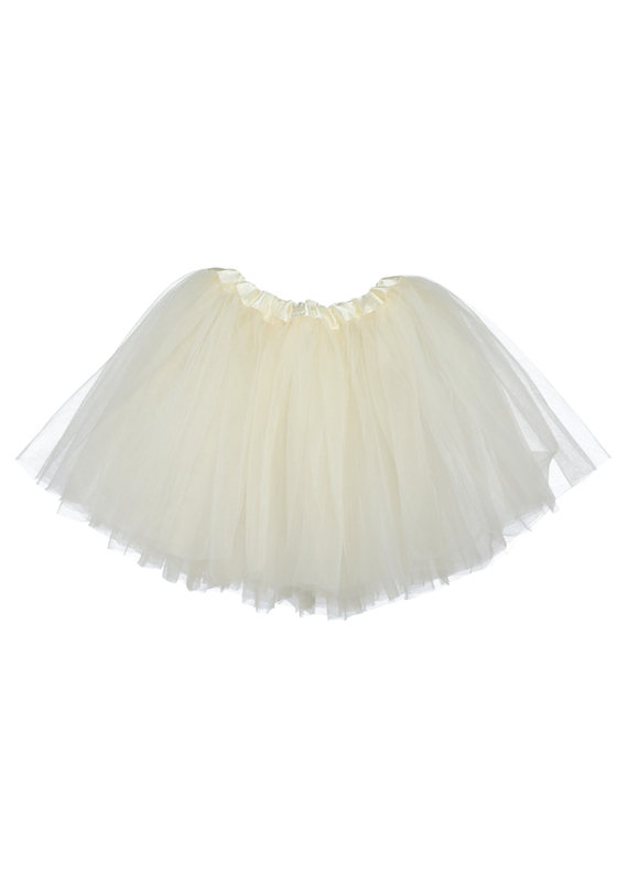 Hairbow Center Toddler Ivory Tutu