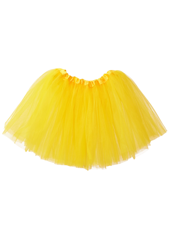 Hairbow Center Toddler Yellow Tutu