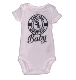 Tracy's Treasures Sox Baby Short Sleeve Onesie