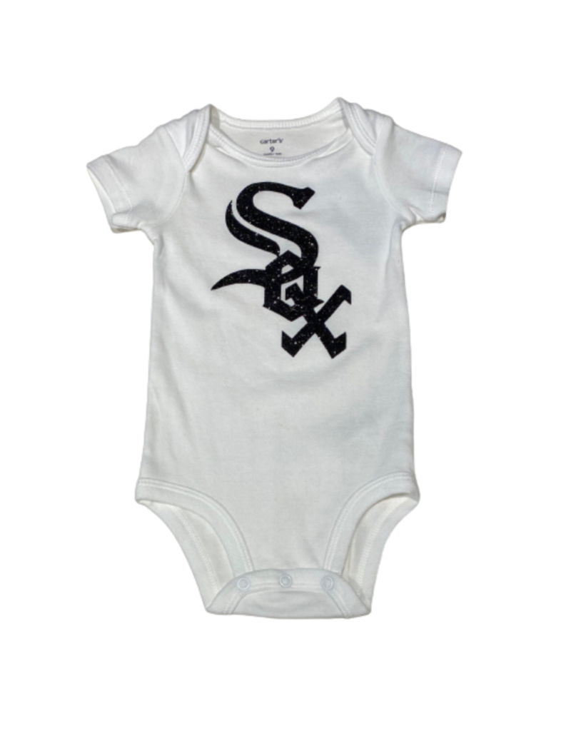 Tracy's Treasures SOX Onesie Glitter Short Sleeve