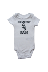 Tracy's Treasures Newest Sox Fan Short Sleeve Onesie