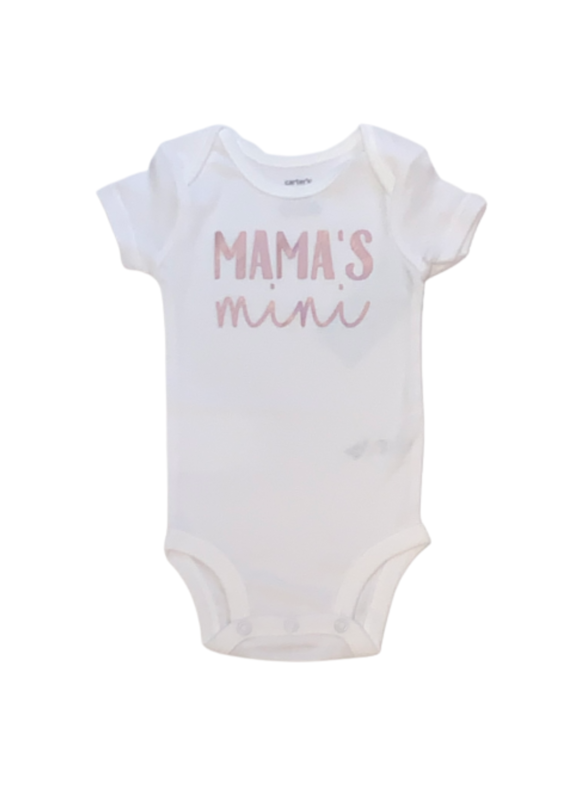 Mama's Mini Short Sleeve Onesie