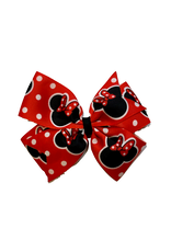 Minnie Mouse Large Pinwheel Bow Red