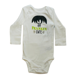 Tracy's Treasures So Franken Cute Long Sleeve Onesie
