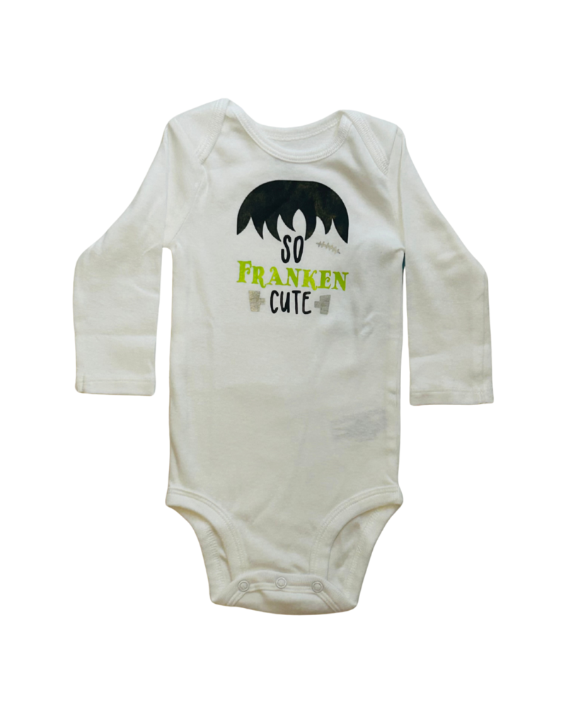 Tracy's Treasures So Franken Cute Long Sleeve Onesie