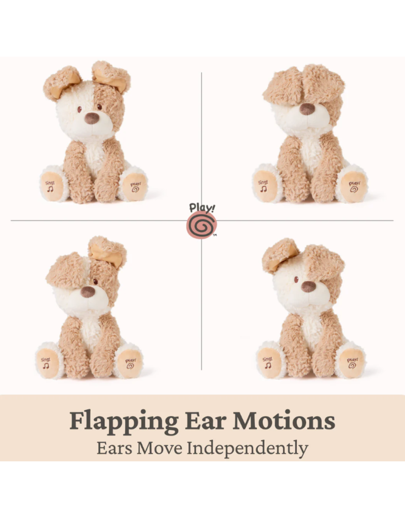 Gund Animated Peeki the Puppy 12in