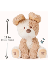 Gund Animated Peeki the Puppy 12in