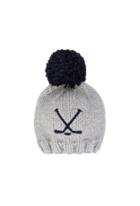 Hockey Beanie Hat Ice Grey