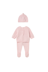 Crystal Leg Warmer & Hat Set