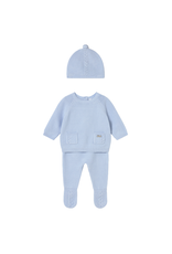 Sky Leg Warmer & Hat Set