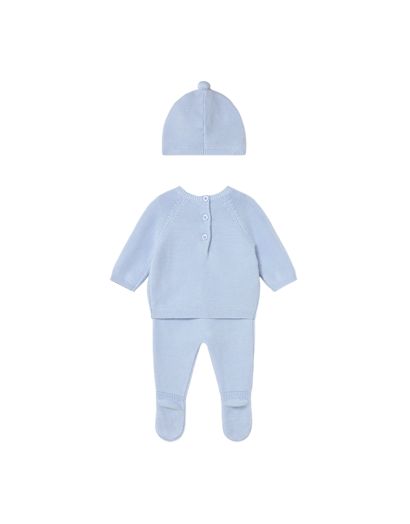 Sky Leg Warmer & Hat Set