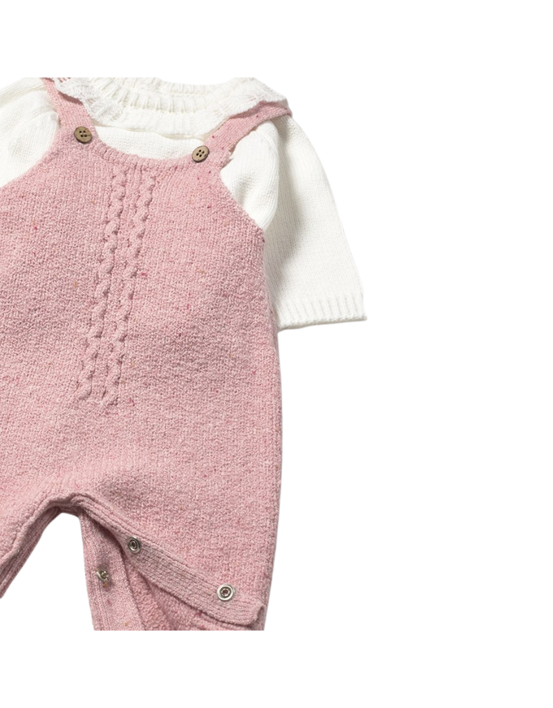 Orchid Knit Overall