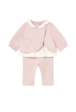 Baby Rose Fleece Leggings Set
