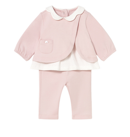 Baby Rose Fleece Leggings Set