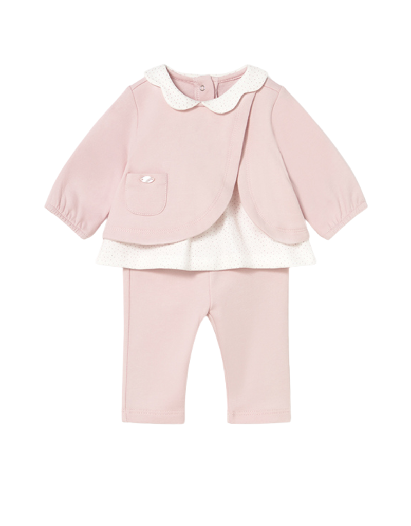 Baby Rose Fleece Leggings Set